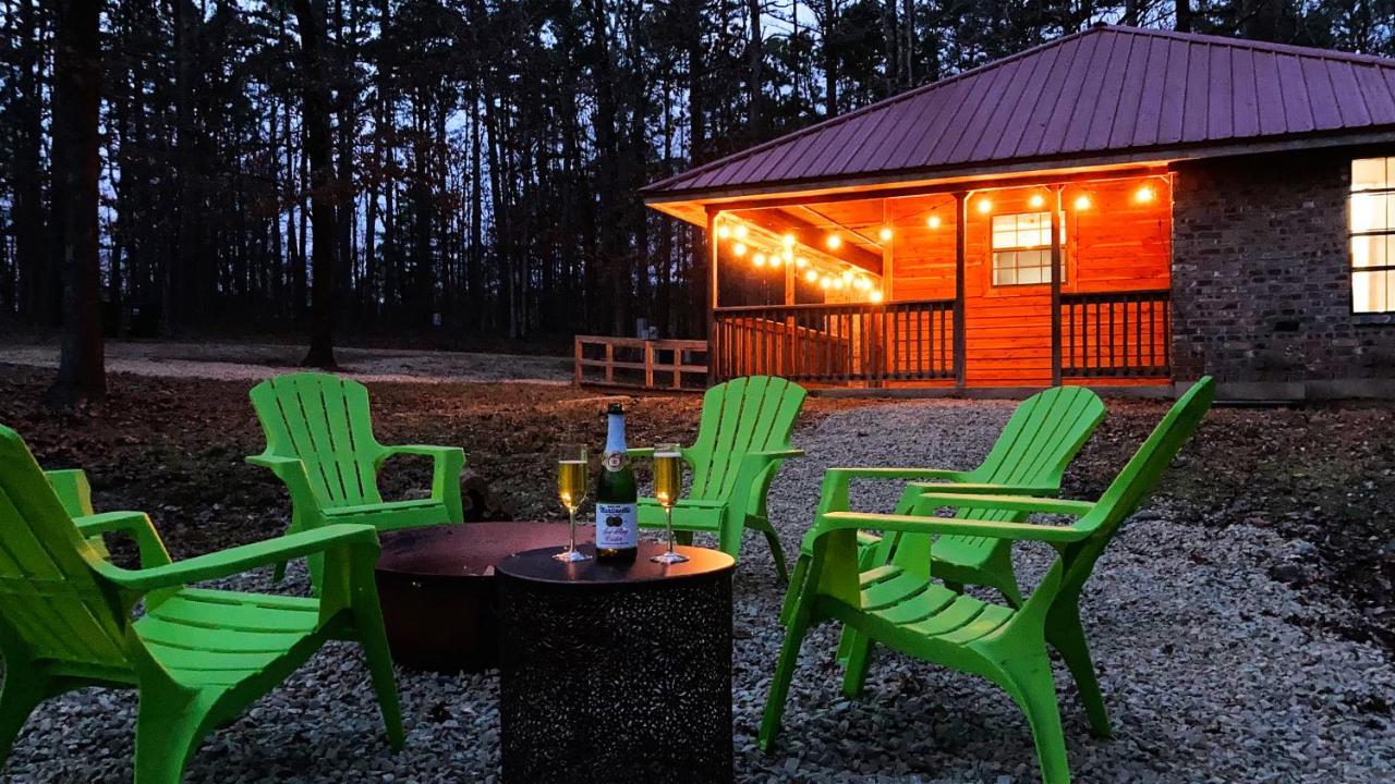 3Bd Cabin Family Fun Arcade Games Fire Pit 5 Min From Lake Fishing Hunting ブロークン・ボウ エクステリア 写真